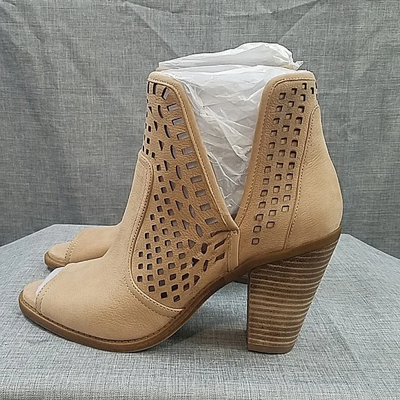NWT Jessica Simpson nubuck suede Cherrell ankle sandal bootie sz 9.5 - Picture 6 of 9